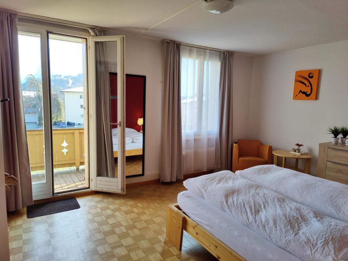 Uptown Apartments Interlaken Free Parking Экстерьер фото